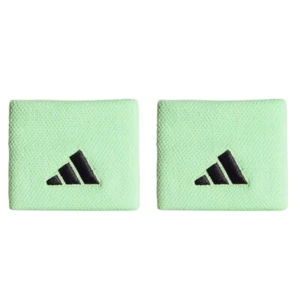 adidas Tennis Wristband Small Badminton Running Sweatband Green 2pc NWT IR7914 - Picture 1 of 1