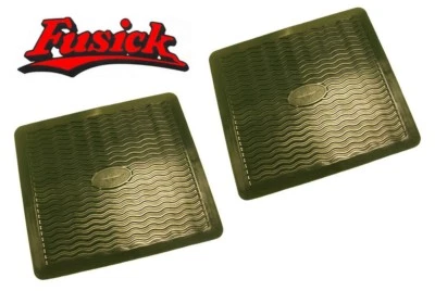 1953-1958 Oldsmobile 88 98 Starfire Green Rubber Floor Mat Set - Image 1 of 2