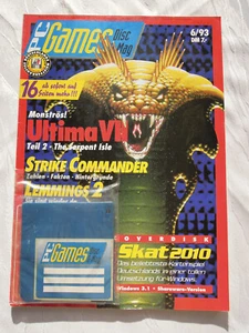 PC Games Disc & Mag 6/93 Magazin Zeitschrift Computec Verlag Retro Sammler - Bild 1 von 10