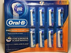 Oral-B PRECISION CLEAN Ersatz Zahnbürstenköpfe, 8 Stück - Bild 1 von 2