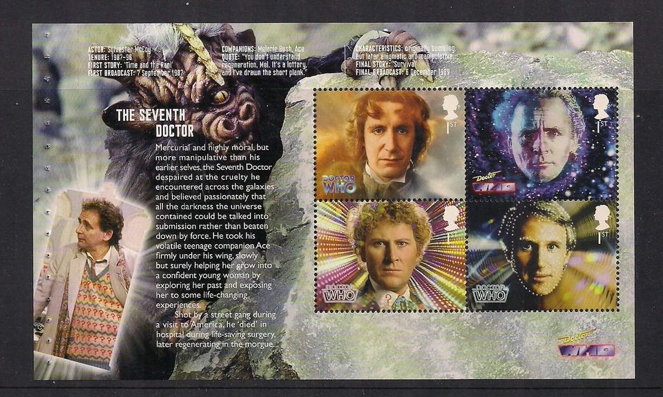 2013 GB QE2 DY6 DOCTOR WHO COMMEMORATIVE PRESTIGE BOOK PANE DP453 - Image 1 of 1