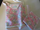 BABY LULU BOUTIQUE SPRING DAISY FLORAL PRINT DIAPER BAG AND CHANGING PAD NWT