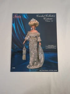Paradise Crochet Pattern Book 1905 Contessas Crystal Gown Fashion Doll vol 83 - Picture 1 of 4