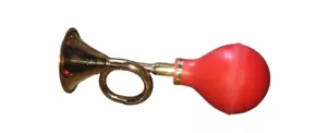 Brass Classic Decorative Antique Vintage Trumpet Taxi Horn (8 Inch) - Picture 1 of 4