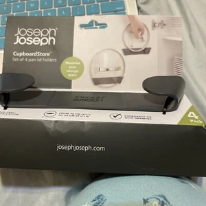 Deckel Halter Organizer Werkzeuglos Joseph Joseph 4er Set Mittel 6" bis 9,5" für - Bild 1 von 7