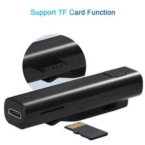 Clip On Wireless BT Receiver Adapter For Business Meeting Travel HLF - Photo 1 sur 9