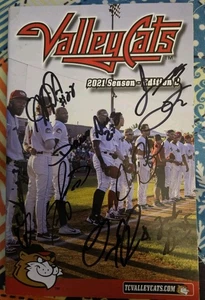 2021 Edition-2 Tri-City Valleycats Signed Autograph Program - Picture 1 of 4