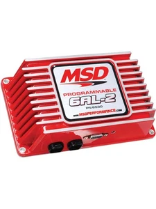 MSD Ignition Box Msd 6Al-2 Digital Cd Programmable With Rev Limiter Red (6530) - Picture 1 of 12