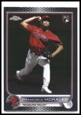 2022 Topps Chrome Update #USC168 Francisco Morales - Image 1 of 2