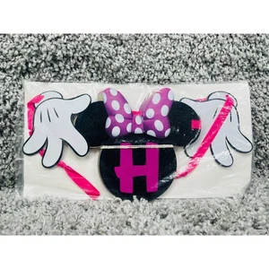Disney Minnie Mouse Head And Hands Kids Party Banner Hanging Decorations - Picture 1 of 8