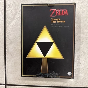 Triforce Tree Topper The Legend of Zelda 9” LED Christmas Tree Topper Sealed - Picture 1 of 5
