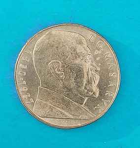TSCHECHOSLOWAKEI 10 KORUN 1993 ⭐  T.G. MASARYK ⭐ KM#139.1 - Picture 1 of 2