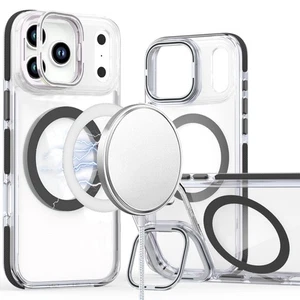 Funda Círculo Magnético para iPhone 17 PRO con Soporte para Lente de Cámara + Vidrio Templado - Imagen 1 de 3