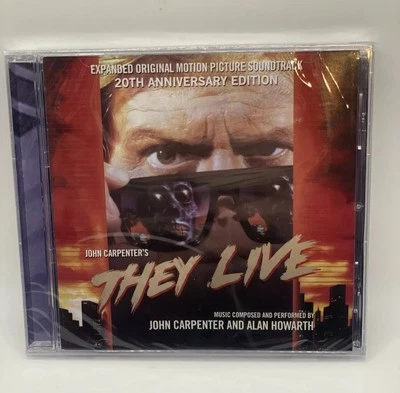 THEY LIVE Expanded Soundtrack Carpenter Howarth CD NEW SEALED OOP MINT  - Image 1 of 3