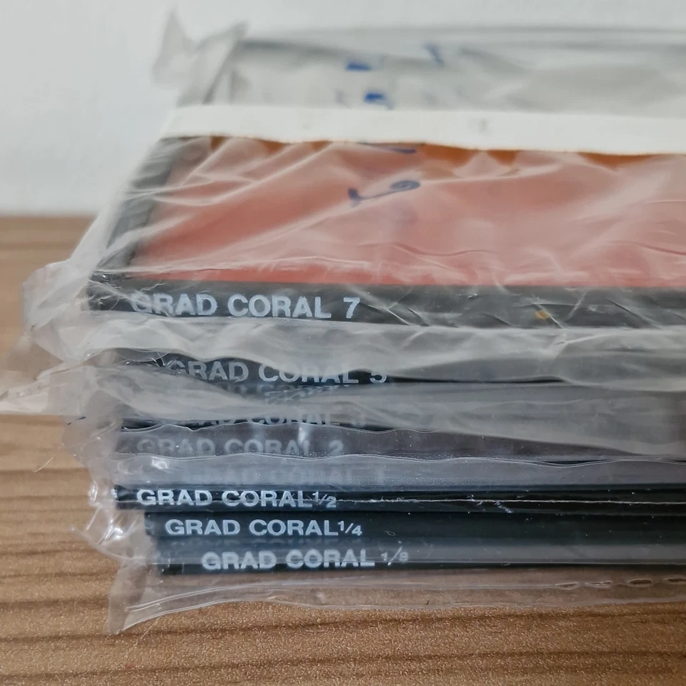 10x Vintage Formatt UK 6.5x6.5" Coral Grad Set Filters NOS? 1/8 1/4 1/2 1-7  - Image 1 of 4