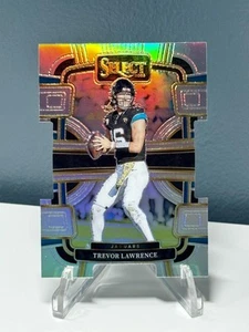 2023 Panini Select Silver Prizm Die Cut #46 Trevor Lawrence Jacksonville Jaguars - Bild 1 von 2