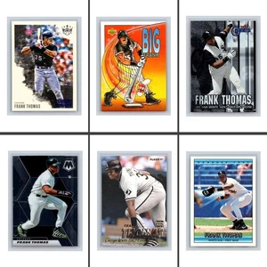 Frank Thomas Lote 6 Tarjetas de Béisbol Colección Medias Blancas de Chicago MLB (P) - Imagen 1 de 13