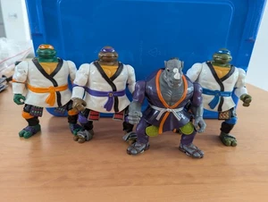 Teenage Mutant Ninja Turtles AUTO MUTATIONS figure bundle 1993 original vintage - Picture 1 of 7