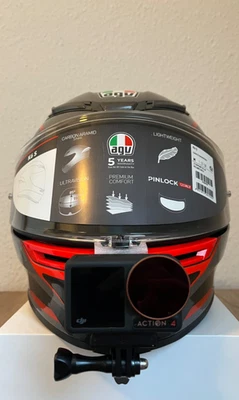 AGV K6/K6S -Chin Mount- GoPro Action Cam supporto mento - Immagine 1 di 4