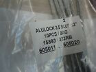 10pcs AluLock 3.5 Cable Seals - 12" Blue 15893/323-RB FREE SHIPPING