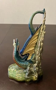 Land of The Dragons 1999 - Lakes Dragon - Medium K040 W.A.P.W. 9” Tall Figure - Picture 1 of 9