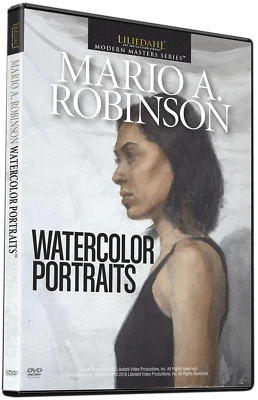 MARIO A. ROBINSON: RETRATOS EN ACUARELA - DVD de instrucciones de arte Foto 1 de 4