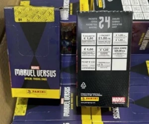Panini Marvel Versus Trading Cards Full Box of 24 Packets 2 Multipacks - Bild 1 von 2