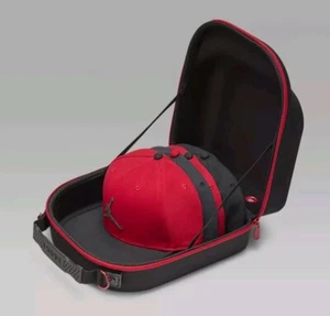 Nike Air Sportswear Air Jordan Jumpman Hat Case Travel Bag Black Red - Picture 1 of 11