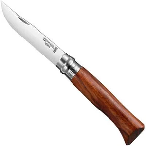 Opinel No.08 Padouk Polished Stainless Steel Folding Knife 226086 - Picture 1 of 1