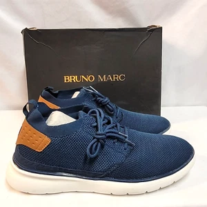NEW in BOX Bruno Marc Casual Shoes BLUE ZERO-01 Sz EUR 44 / US 10.5 - Picture 1 of 8