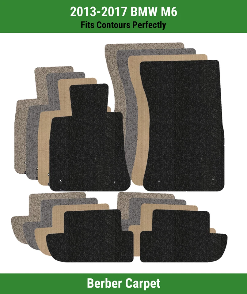 Alfombrillas de fila delantera y trasera Lloyd Berber para BMW M6 2013-2017  Foto 1 de 4