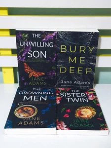 Jane Adams Mystery Thriller 4 Book Lot: Bury Me Deep, The Sister's Twin & More! - Bild 1 von 5
