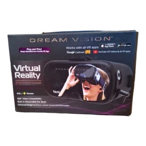 Dream Vision Pro Virtual Reality VR Headset with Bluetooth & Ear Buds - Picture 1 of 5