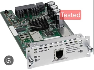 Cisco NIM-VAB-A Multi Mode VDSL2/ADSL2/2 Tested - Picture 1 of 1