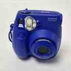 Fujifilm Instax Mini 7S Instant Film Camera, Blue Body- CLEANED & TESTED