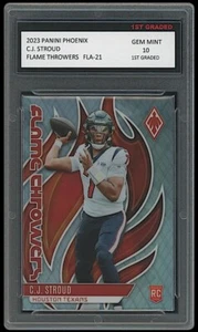 CJ Stroud 2023 Panini Phoenix Flammenwerfer 1. Klasse 10 NFL Rookie Karte C.J. - Bild 1 von 1