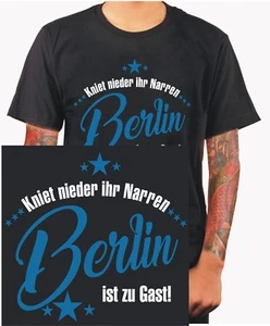 Camiseta de fútbol de Berlín camiseta de estadio rodilla camiseta regalo ultra fan - Imagen 1 de 3