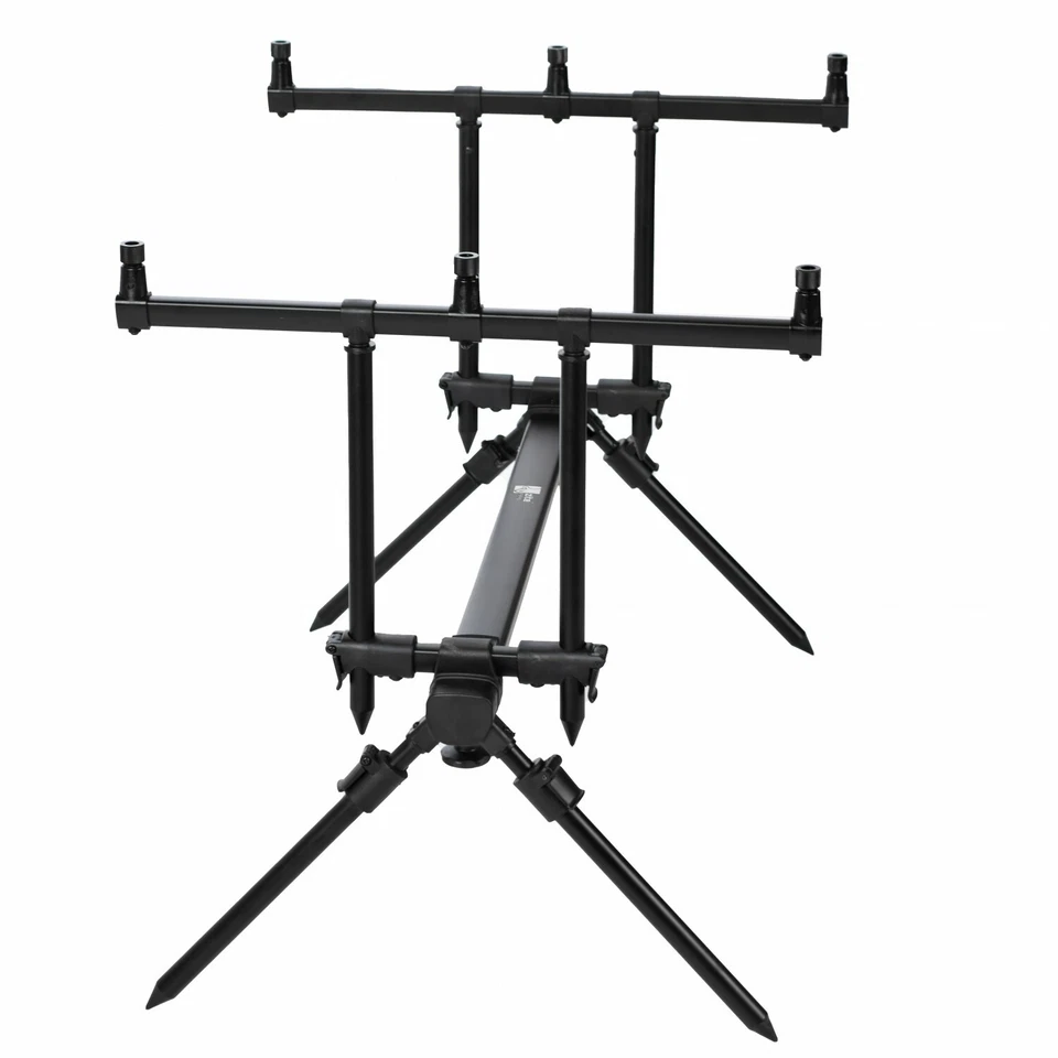 Rod Pod Rutenständer Rutenhalter Verstellbar Alu 3 Ruten in Tasche Zite Fishing
