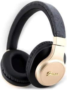 Guess 4G Script On Ear Wireless Headphones Black - GUBH604GEMK - Picture 1 of 3