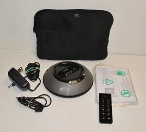 JBL On Stage Micro Portable iPod / iPhone Docking device speaker w bag remote - Picture 1 of 3