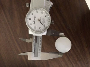 27 mm massive Polypropylen Präzisionskugeln (1,0625 Zoll oder 27 mm Kugeln) - 5er Pack - Bild 1 von 1