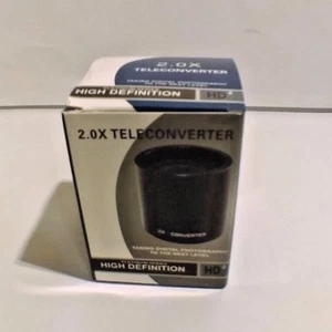 2x Teleconverter Lenses NEW - Picture 1 of 4