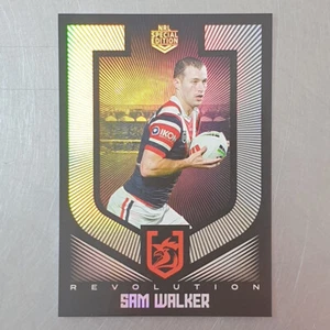 NRL 2024 Revolution Sam Walker Sydney Roosters Silver Parallel - Picture 1 of 2