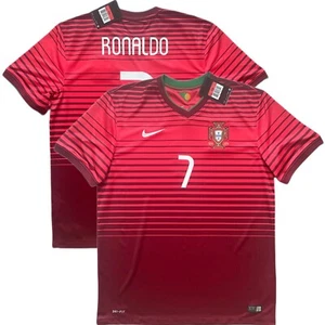 2014/15 Portugal Home Jersey #7 Ronaldo Large Nike World Cup Soccer CR7 NEW - Picture 1 of 17