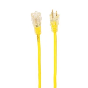Yellow Jacket 2887AC 15A 125V PVC gelb kommerzielles Verlängerungskabel 50 Fuß - Bild 1 von 1