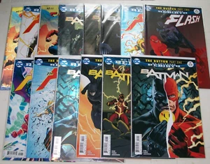Batman #21-22 & Flash #21-22 The Button Full Series + Variant Cover 14 Total DC - Bild 1 von 8
