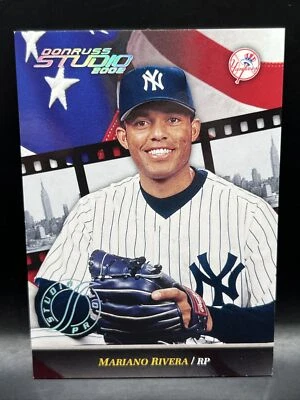 2002 Donruss Studio Mariano Rivera 73/100 STUDIO PROOF NY Yankees NM+ #109 - Image 1 of 2