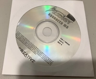 Audigy Advanced MB Sound Blaster CD 2007 Creative Technology Software HR508 - Image 1 of 3