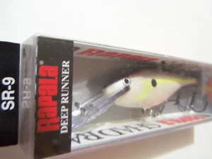 1 Rapala Deep Shad Rap Minnow Lure SR9 Helsinki Shad HSD NIP - Picture 1 of 7