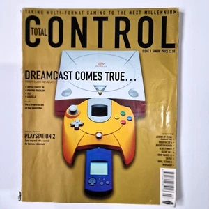 Total Control Magazine GODZILLA Dreamcast ZELDA N64 Jan 1999 Issue 3 - Picture 1 of 14